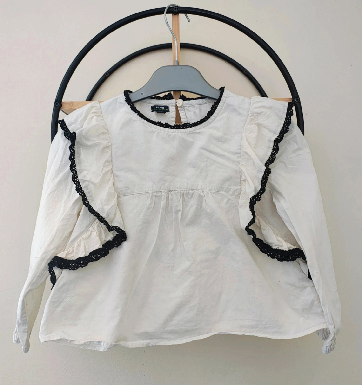 6 ans blouse a volant kiabi